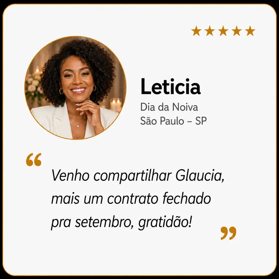 Letícia — Dia da Noiva, São Paulo